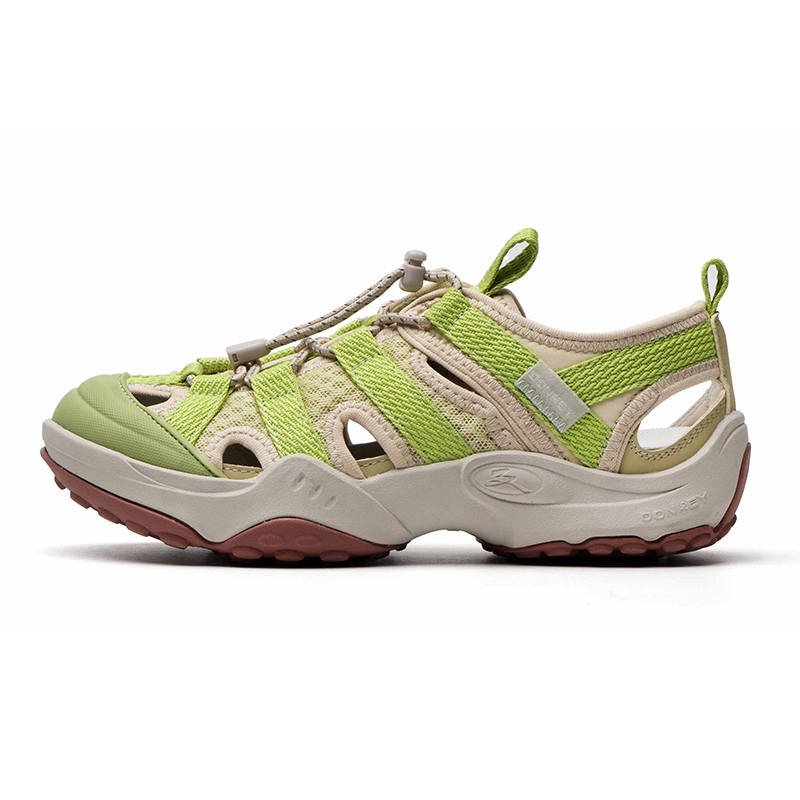 Mule Donkey Microfiber Leather Slip Resistant, Waterproof, And Breathable River Trekking Shoes Unisex Light Grass Green