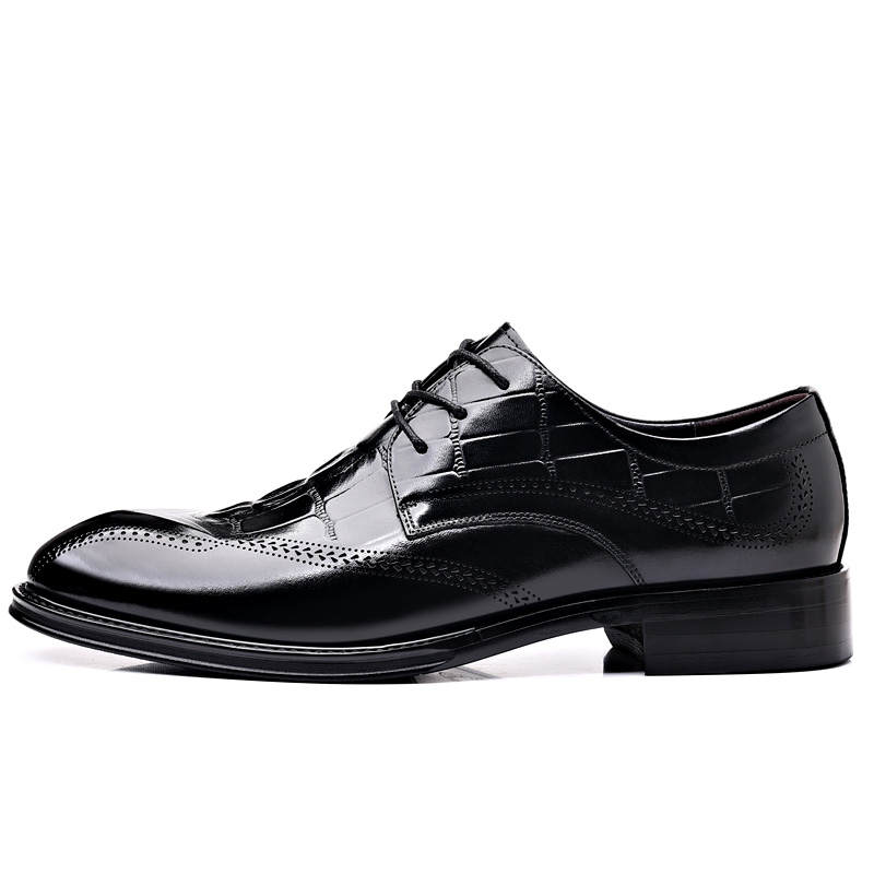 LUOMENG LUOMENG Dress Shoes Men's Low Top Black
