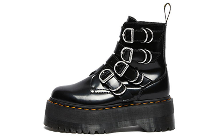 Dr.Martens Dr. Martens Jadon Max Hdw 4 Strap Boot Black Women's