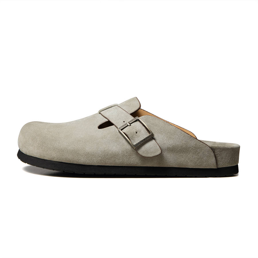 THOM WILLS Birkenstock Style Shoes Men's Beige Gray/Khaki