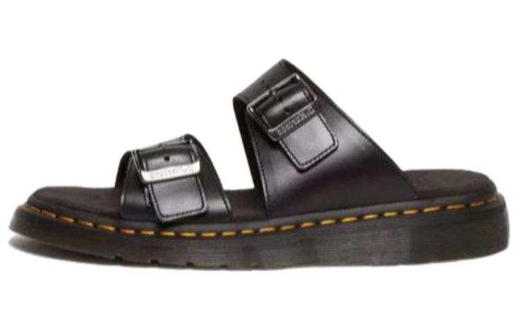 Dr.Martens Quiet Abrasion Resistant Slide Slippers Unisex Black
