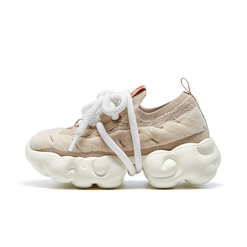 U.IN Painted Travel Cloud Collection Pu Low top Chunky Sneakers Women's