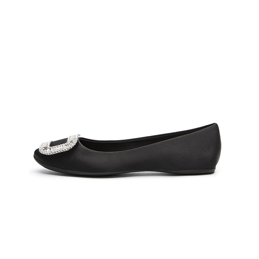 Siwei Satin Commute Casual Shoes Women's Black