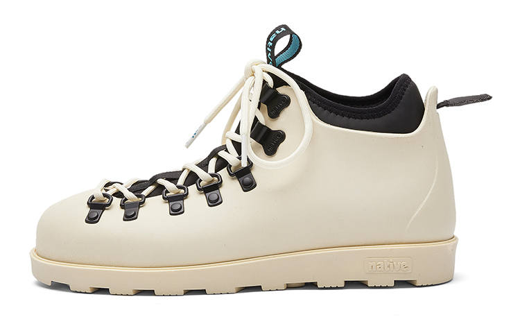 Native Shoes Native Shoes Combat Boots Unisex Ecru