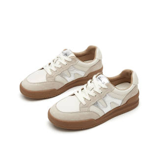 QUICHESHOES Cow Leather Cushioning Abrasion Resistant Cushioning, Wear Resistant Casual Shoes Women's