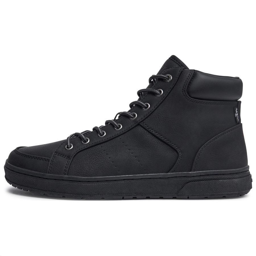 Levis Piper Slip Resistant High top Skateboard Shoes Men's Black