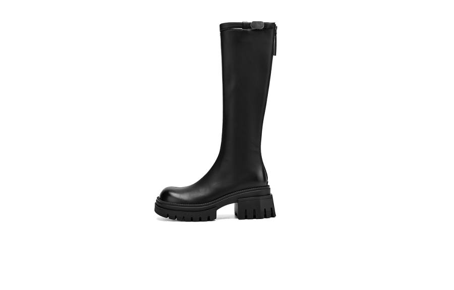 HLA Knee High Boots Women's Black/Brown