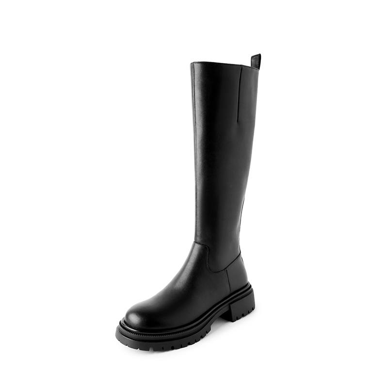 VANDEELEN Cow Leather Knee high Boots 4.5cm Women's