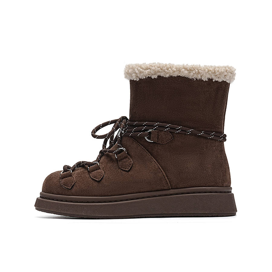 EBLAN EBLAN Snow Boots Women's Coffee