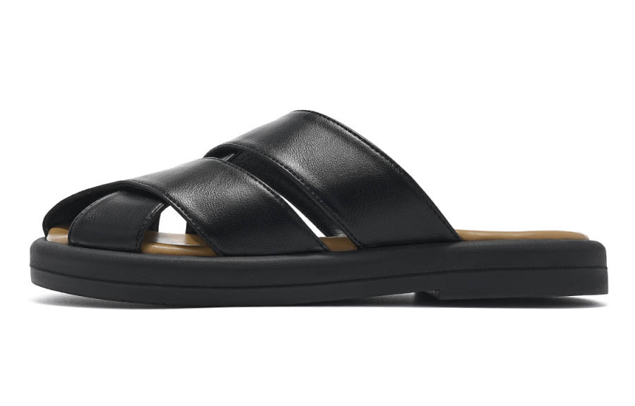 EBLAN EBLAN Closed Toe Slippers Women's Black