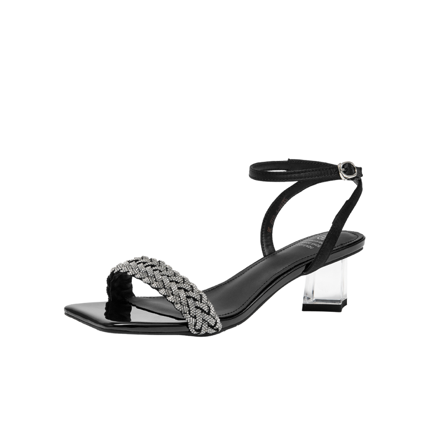 GUDIANFENGDU PU, Textile One Strap Sandals Women's