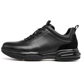 VICKI BROWN Cow Leather Casual Shoes Men's Black