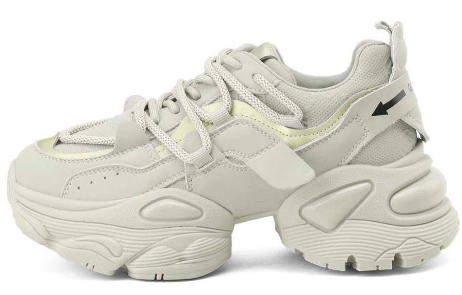 OCCAMAN Synthetic Leather Low top Chunky Sneakers 5cm Women's