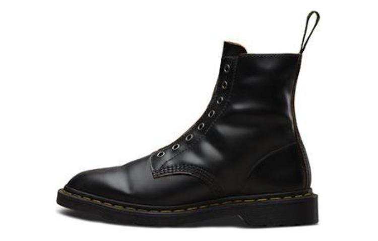 Dr.Martens Dr. Martens 1460 Laceless Combat Boots Couple Style Black