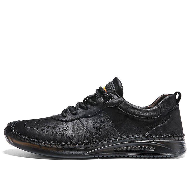 GONGNIUMEILI Casual Shoes Men's Black