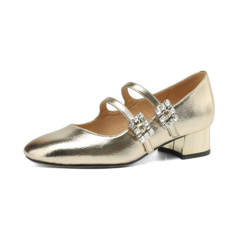 Echo&yolo Sheepskin Casual Shoes 3.5cm Women's