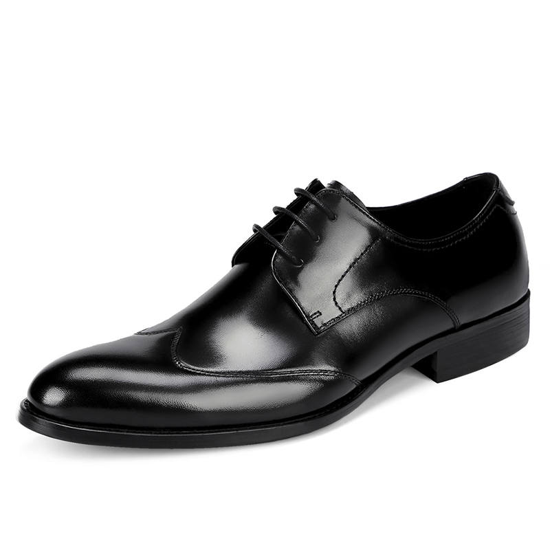 ASTON M.JAZZ Dress Shoes Men's Low Top Black/Burgundy
