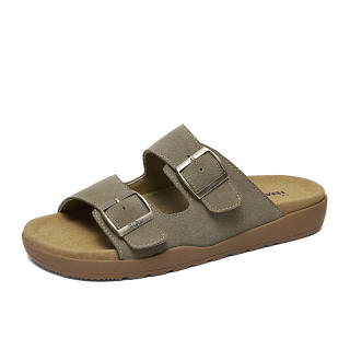 TEMPUR Slide Slippers Unisex Khaki
