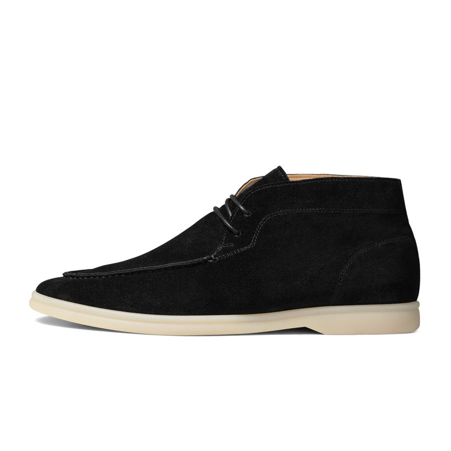 THOM WILLS British Vintage Slip on Desert Boots Fashion Trend Casual Versatile Fleece Lined Ankle Boots Men's