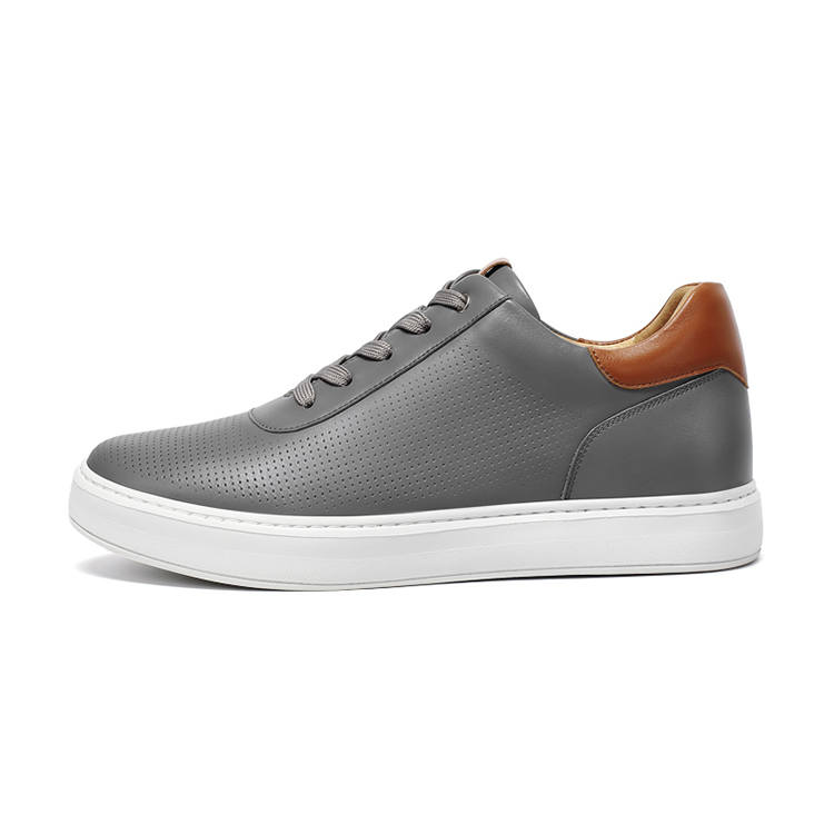 He Jinchang Top Grain Cow Leather Slip Resistant Abrasion Resistant Slip Resistant Abrasion Resistant Low top