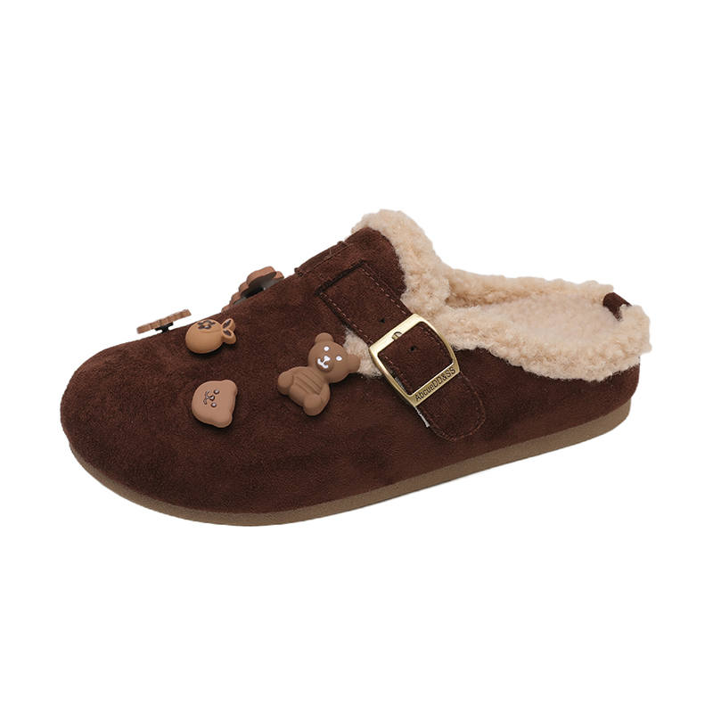 YALU Slip Resistant Slip Resistant Closed Toe Slippers Women's