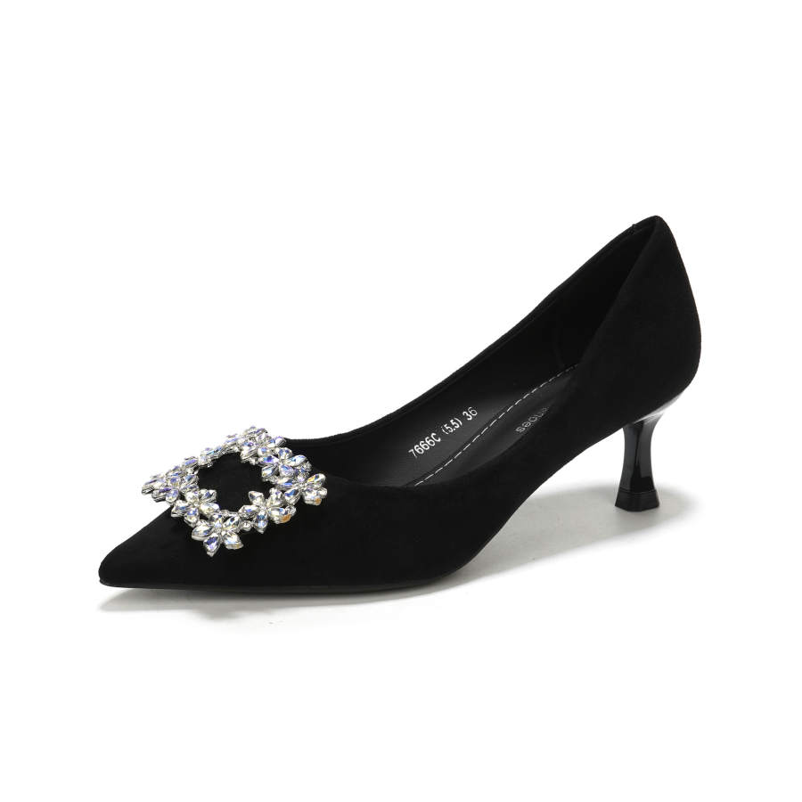 QITUMAUL Slim Heel High Heels Women's