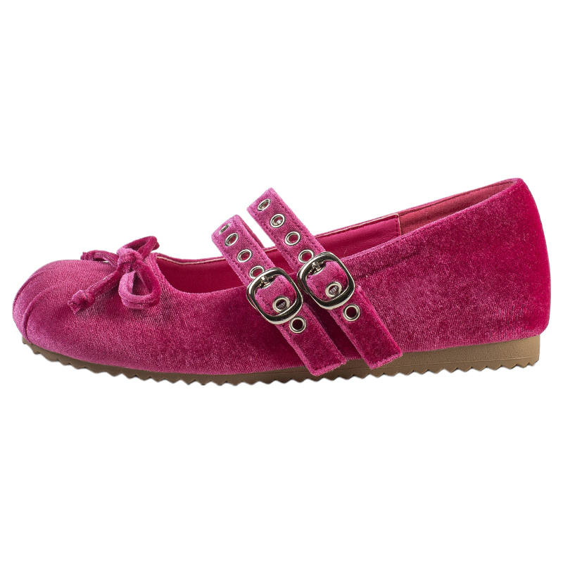 MIAOLV Fabric Mary Jane Shoes Women's