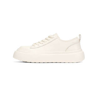 HALEBOSS Cow Leather Slip Resistant Cushioning Low top Casual Skate Shoes Men's