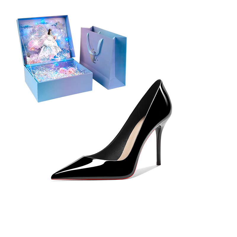 WUGUNIANG Slim Heel High Heels Women's