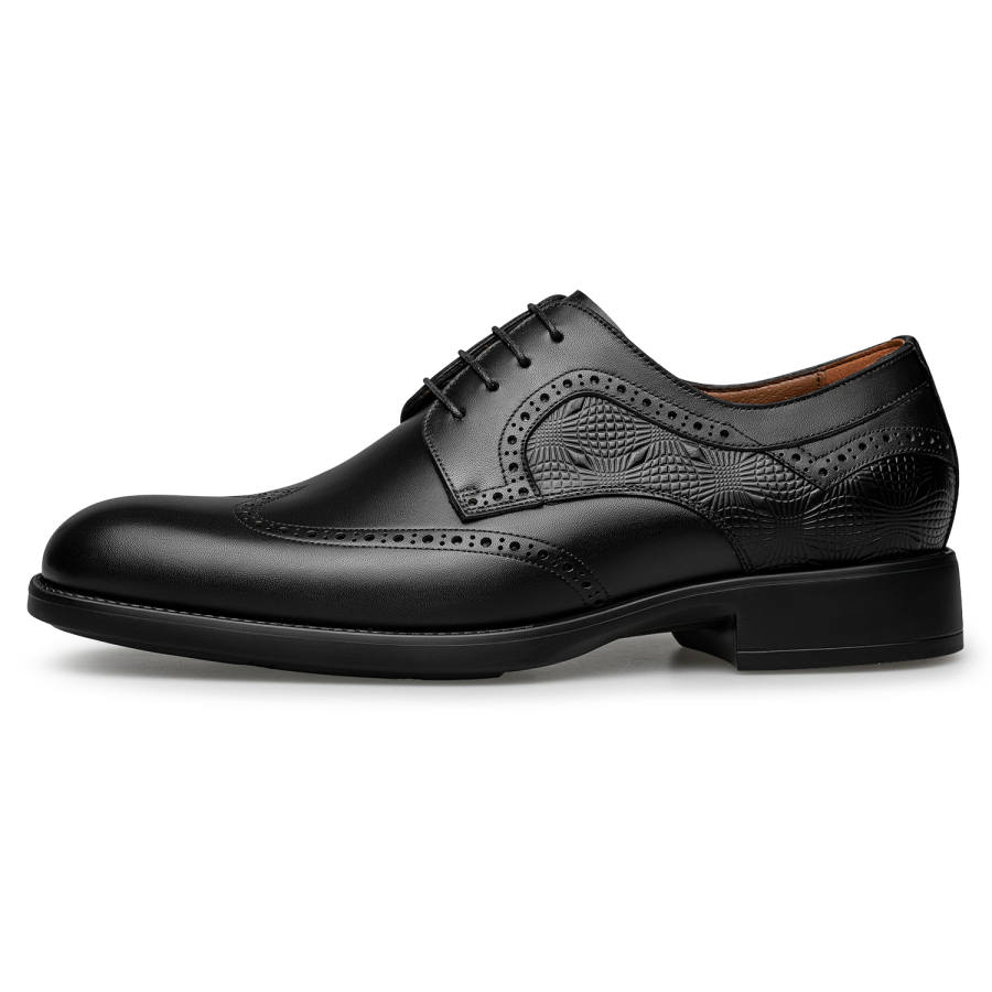 ZRO Dress Shoes Men's Low Top Black/Coffee