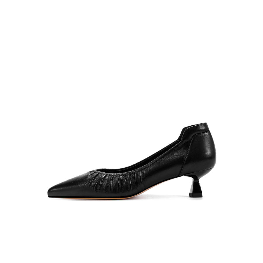 HARSON HARSON Sheepskin Slim Heel High Heels Women's