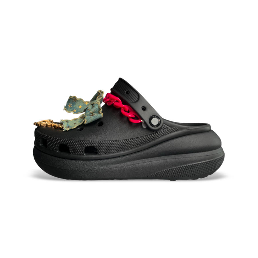 Crocs Crocs Kallochu Classic Crush EVA Clogs Unisex Black