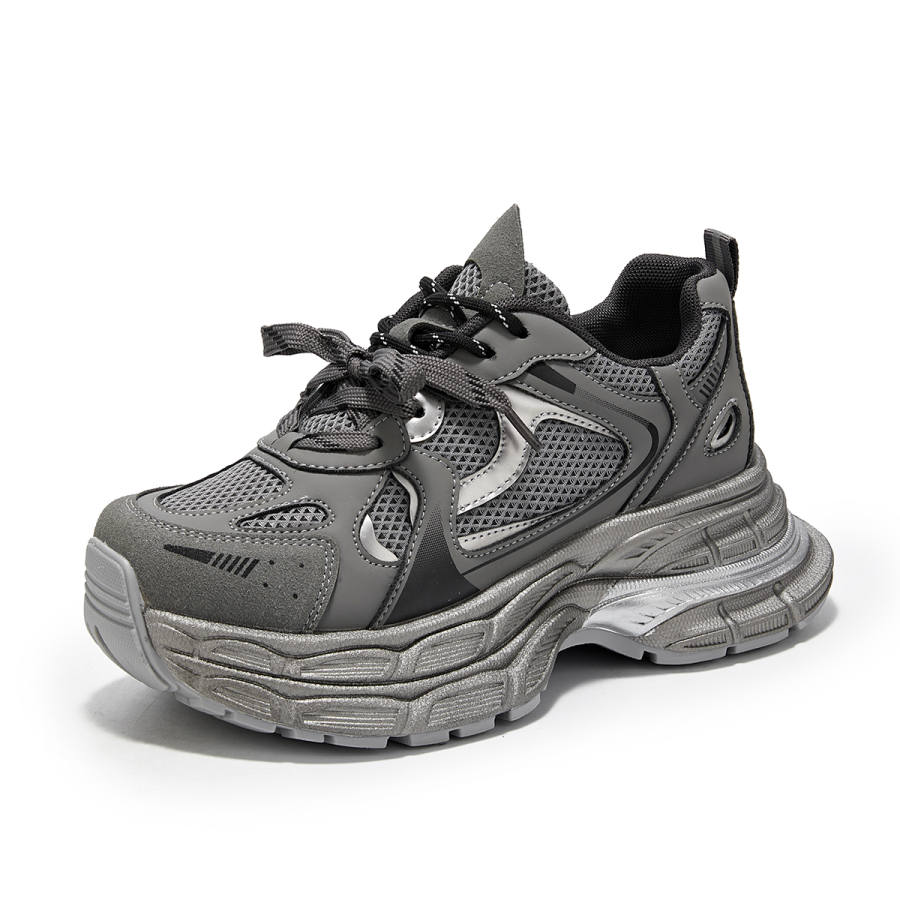 La Chapelle Low top Chunky Sneakers Women's Gray
