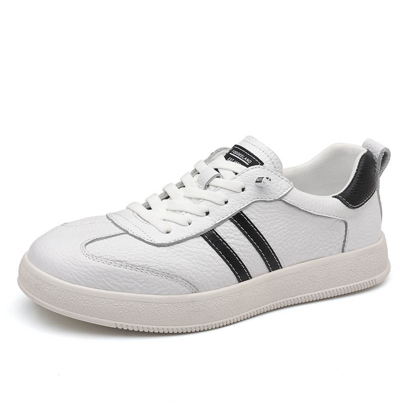 POPULAR ROUSE PR Top Grain Cow Leather Low top Skateboard Shoes Men's