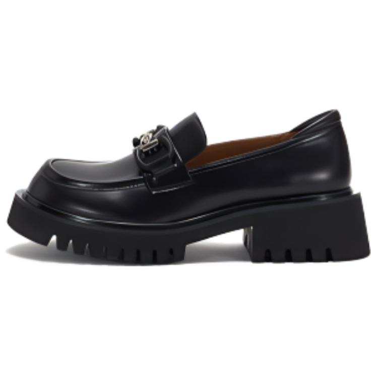 Teenie Weenie Cow Leather Loafers 5CM Women's