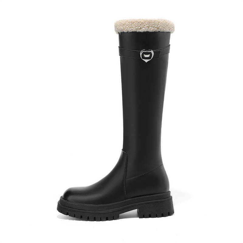 JOSINY JOSINY Leather Knee high Boots Women's