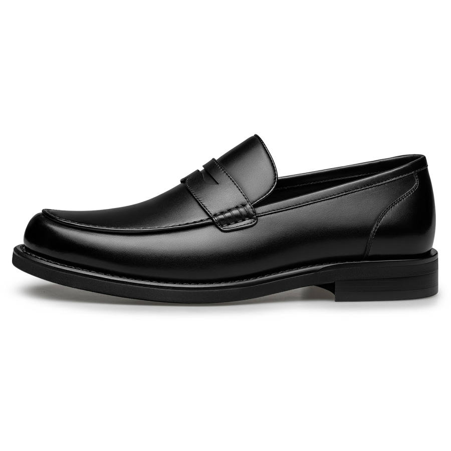 ZRO Dress Shoes Men's Low Top Black/Dark Brown