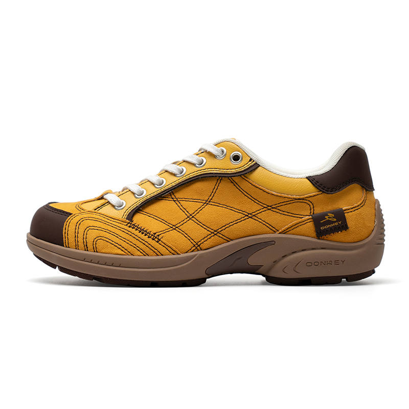 Mule Donkey Non slip Lightweight Low top Casual Shoes Unisex Ginger Yellow