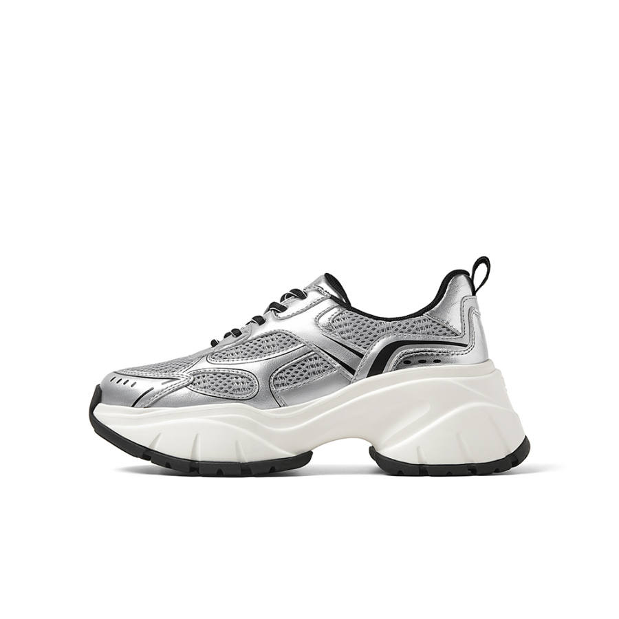 SKAP Sacred Step, Galaxy Sparkling Collection Cow Leather Low top Chunky Sneakers Women's