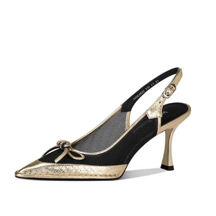 JESSICA SOPHIA Cow Leather High Heels Women's