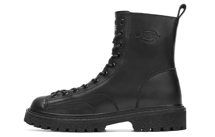 Dickies Dickies Cow Split Leather Short Combat Boots Women's Black