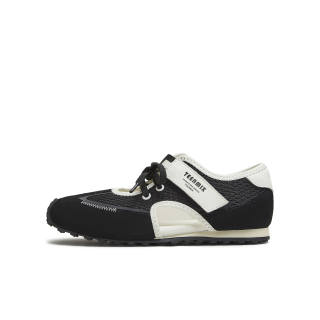 Teenmix Music Box, Ballet Wicker Shoes Cow Suede Flat Mary Jane Shoes Women's