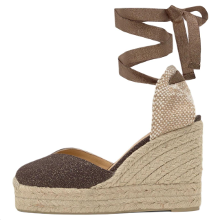 Castañer Chiara Wedge Heel High Heels Women's Brown