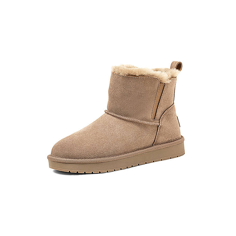 COMELY Thermal Slip Resistant Thermal Slip Resistant Fleece Lined Comfortable Short Snow Boots Women's