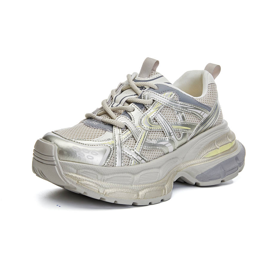 VAEL VAEL Galaxy Trajectory Microfiber Leather Slip Resistant And Breathable Height Increasing