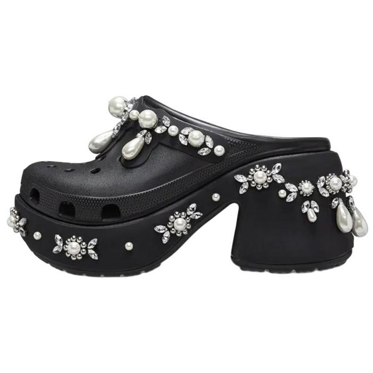 Crocs x SIMONE ROCHA EVA No Special Function Closed Toe Slippers Women's Black