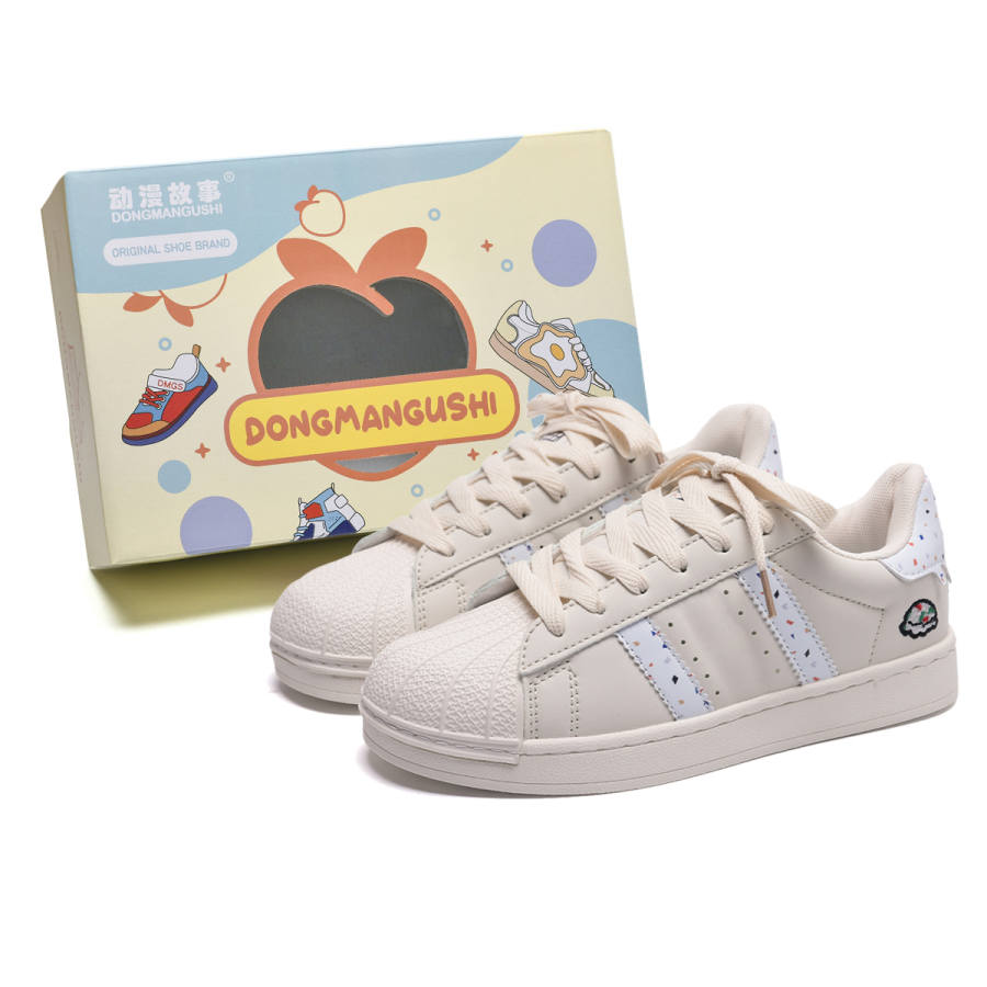 DONGMANGUSHI Abrasion Resistant Lightweight Breathable Low top Skateboard Shoes Women's