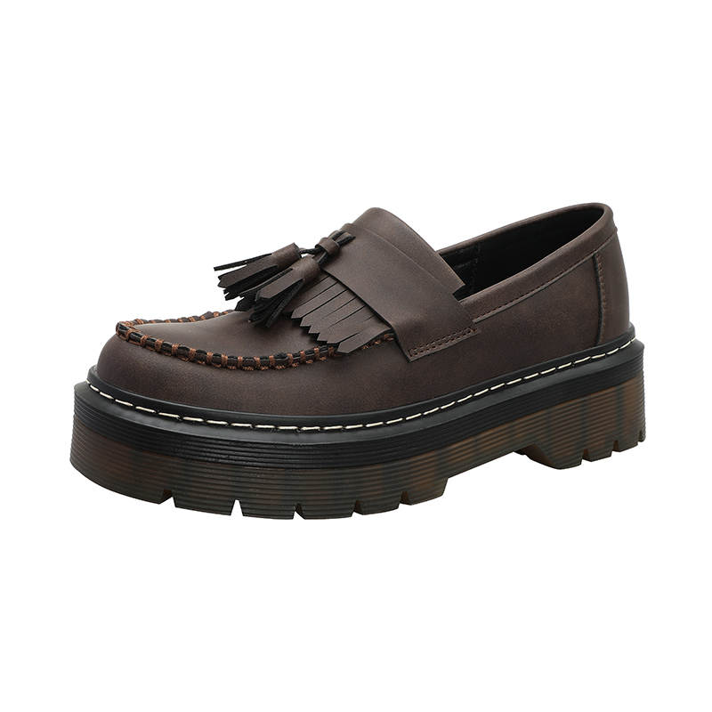 TATAYA Loafers Women's Dark Brown