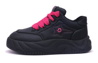 Mr.shang Slip Resistant Abrasion Resistant Platform Ugly Cute Puffy Casual Fleece Lined Thermal High top