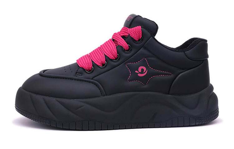 Mr.shang Slip Resistant Abrasion Resistant Platform Ugly Cute Puffy Casual Fleece Lined Thermal High top